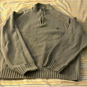 Chaps quarter zip sweater